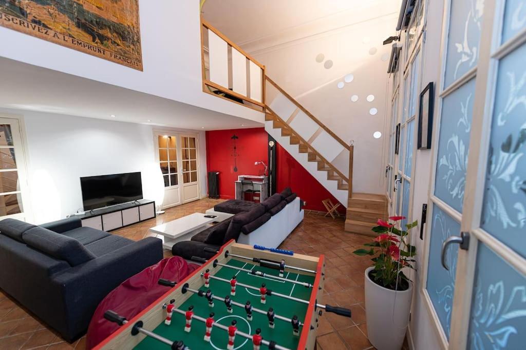 Anna-Maria : Grand Appartement 10 Personnes+Parking Prive -Actif+ Location- Марсель Экстерьер фото