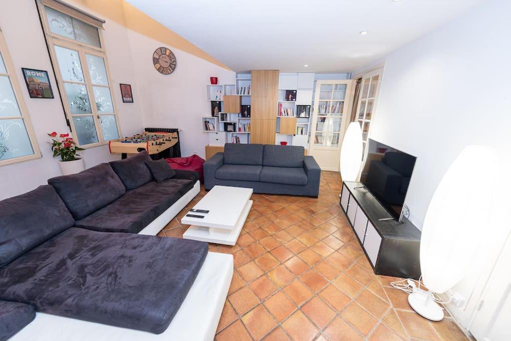 Anna-Maria : Grand Appartement 10 Personnes+Parking Prive -Actif+ Location- Марсель Экстерьер фото